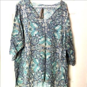Pennington’s paisley blouse 2x